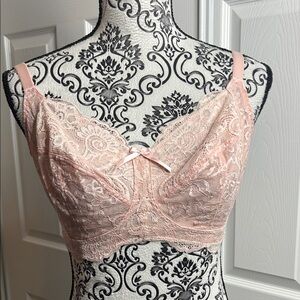 Panache Andorra Lace Bralette in Soft Pink 32G